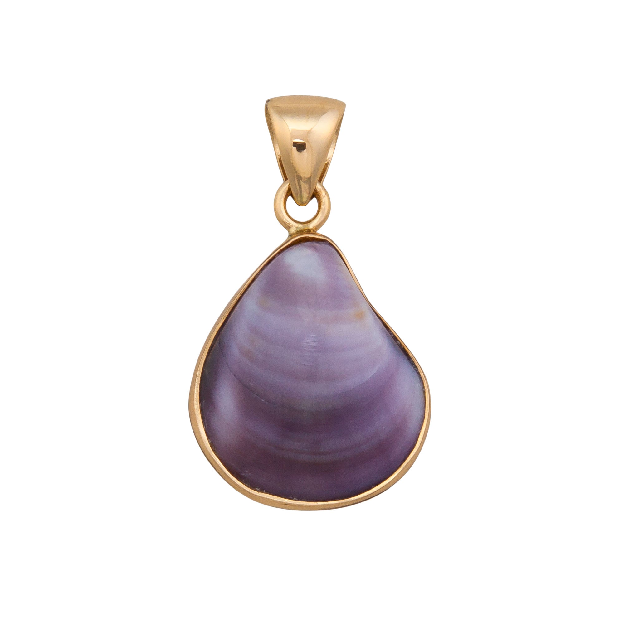 Alchemia Purple Clam Pendant | Charles Albert Jewelry