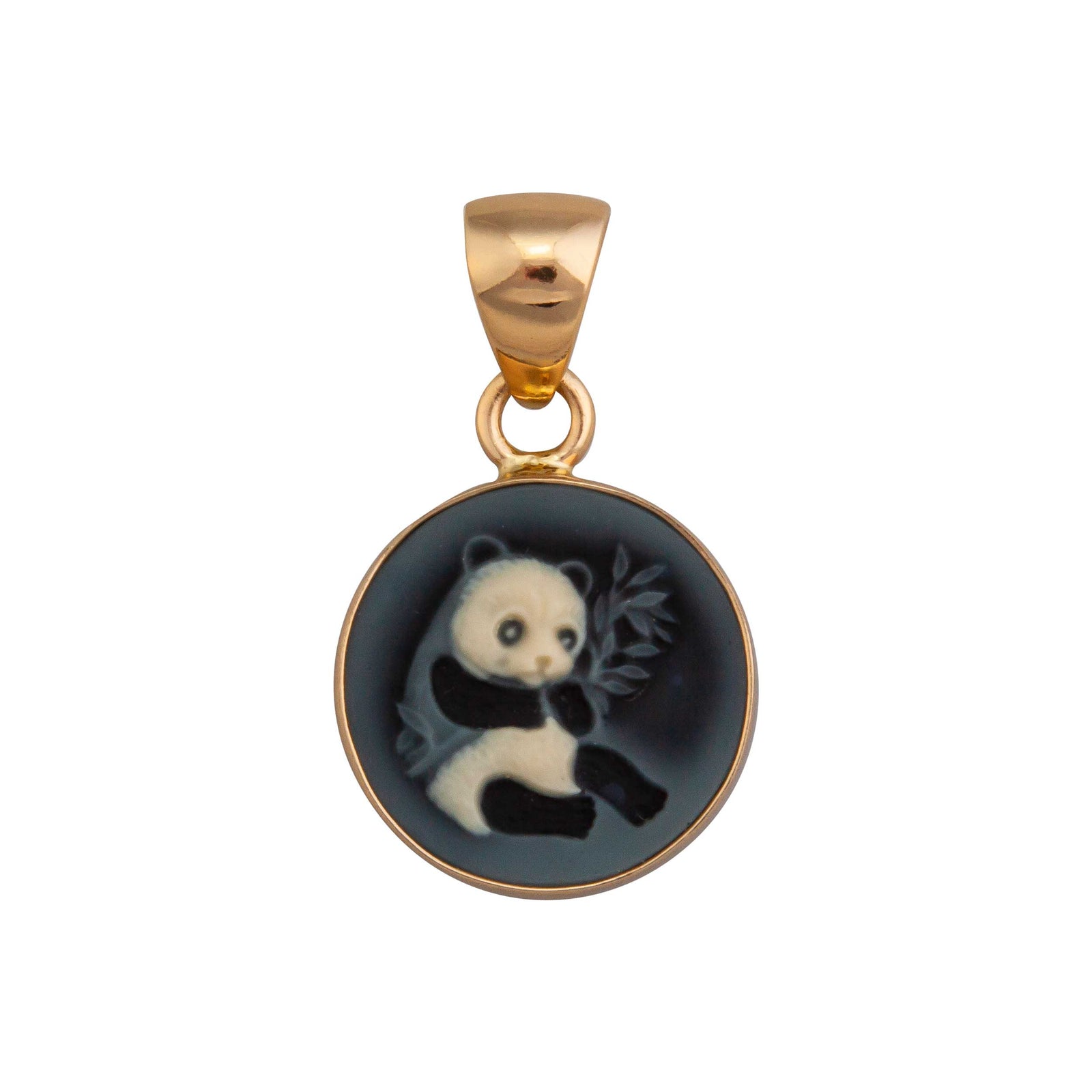 Alchemia Cameo Panda Pendant - Charles Albert Jewelry