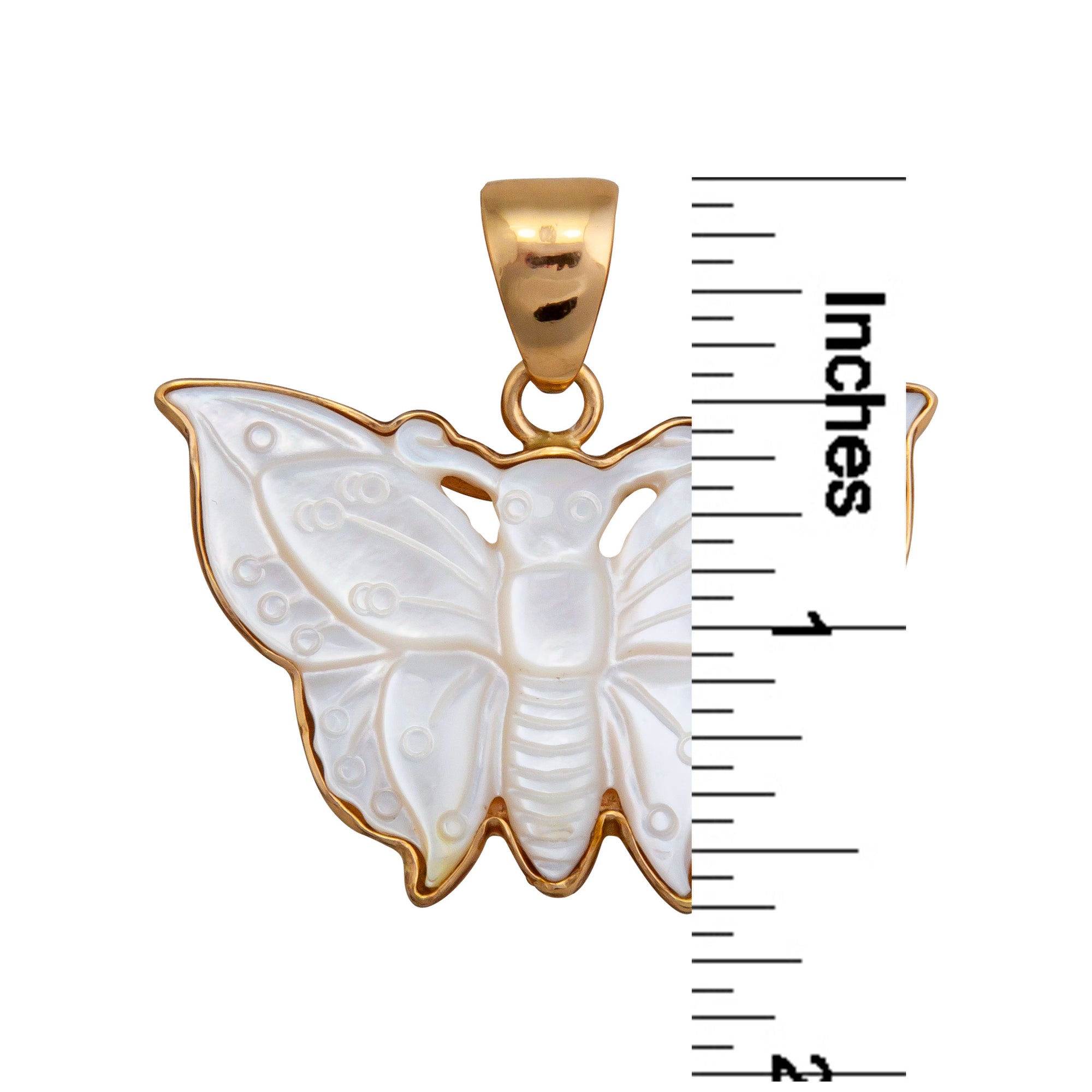Alchemia Mother of Pearl Butterfly Pendant | Charles Albert Jewelry