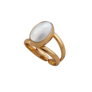Alchemia Mabe Pearl Adjustable Cuff Ring | Charles Albert Jewelry
