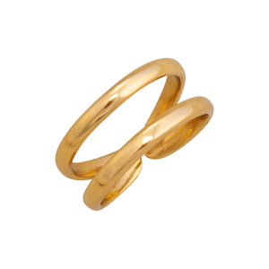 Alchemia Double Band Adjustable Ring | Charles Albert Jewelry