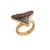 Alchemia Mini Shark Tooth Adjustable Ring | Charles Albert Jewelry