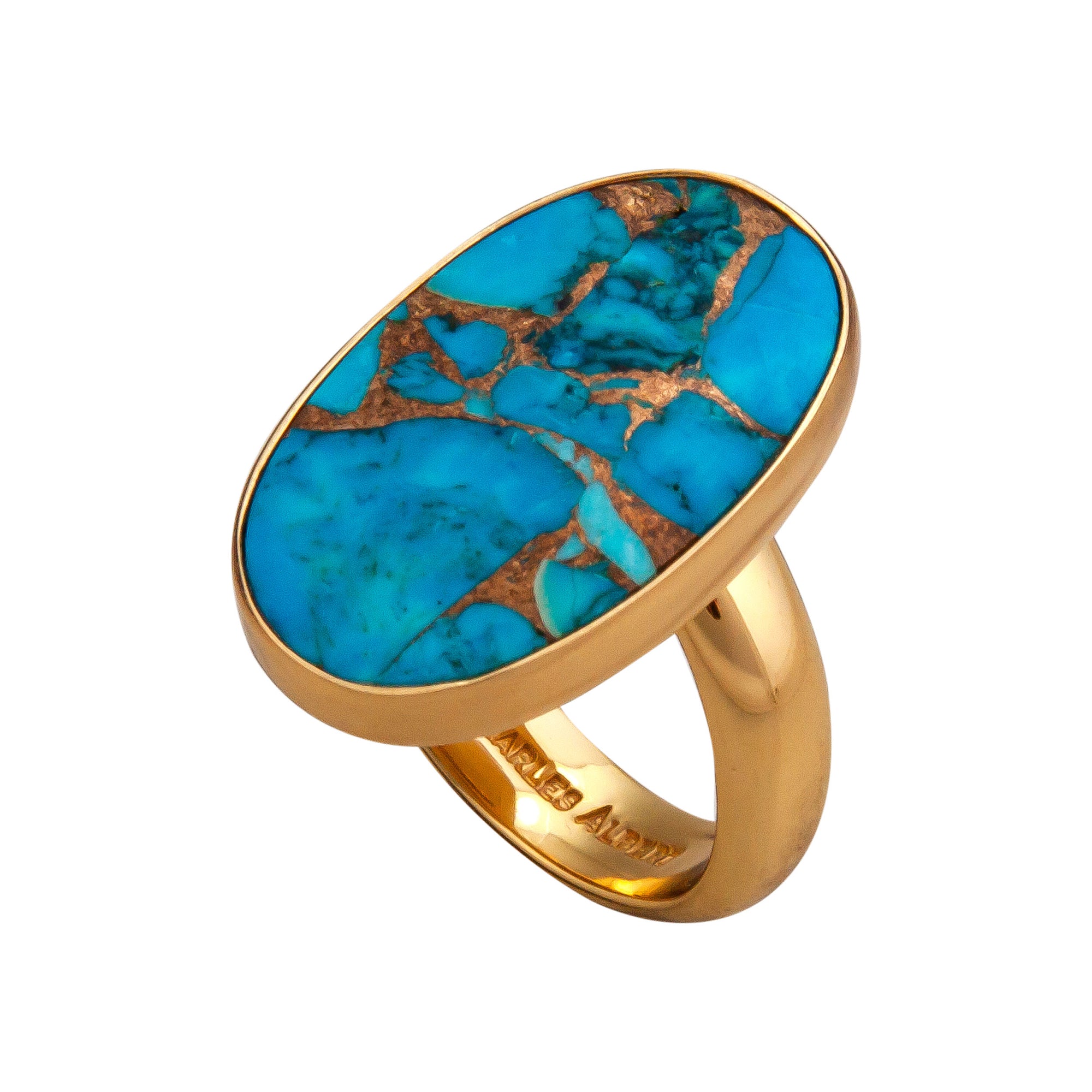Alchemia Copper Infused Turquoise Ring | Charles Albert Jewelry