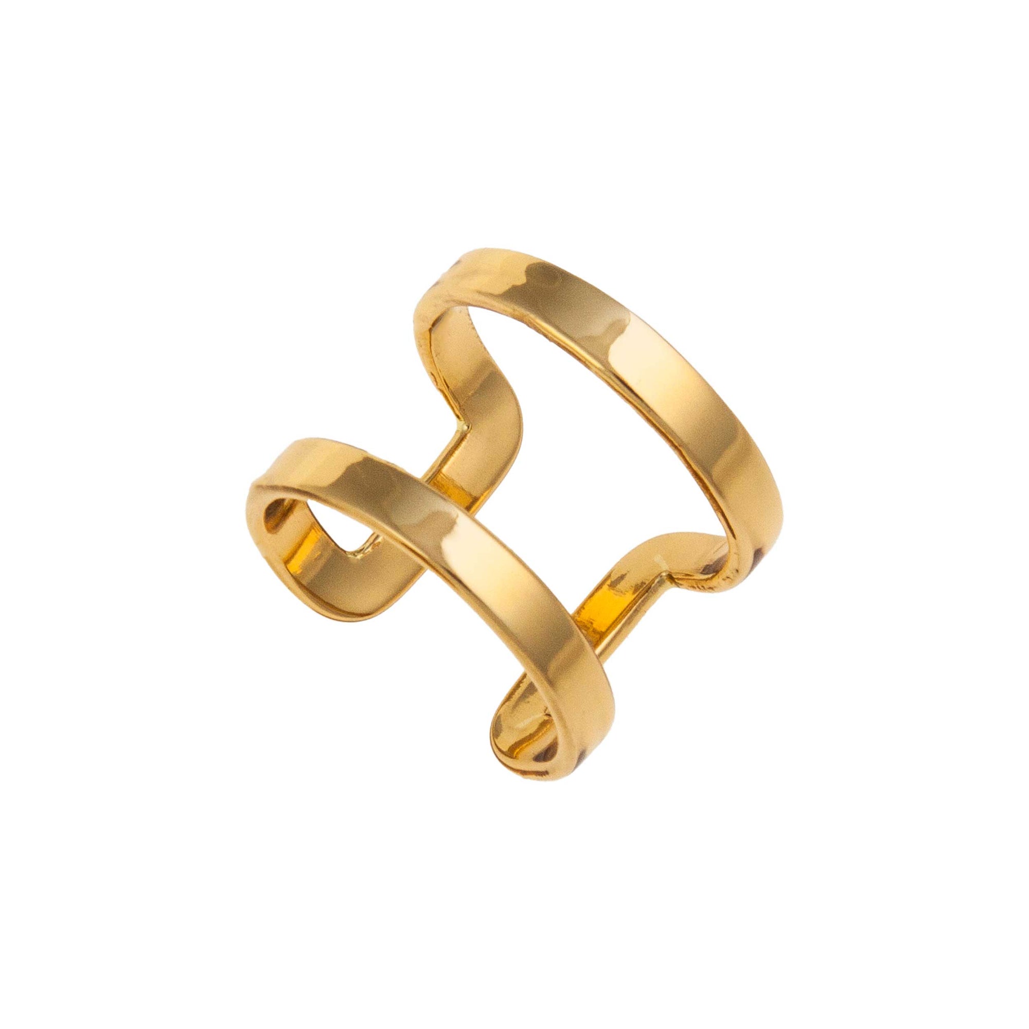 Buy Reffles Gold Plated Brass Mid Finger Ring For Women Small Size For pack  of 6 Online at Best Prices in India - JioMart.
