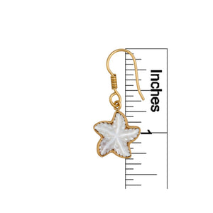 Alchemia Mother Of Pearl Starfish Drop Earrings | Charles Albert Jewelry