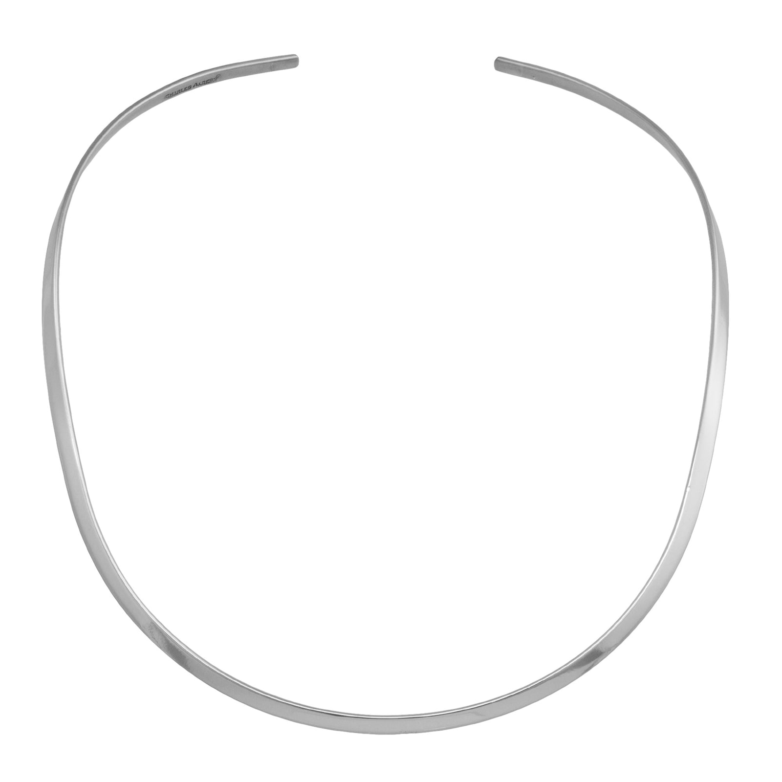 Silver Plated Open Round Neckwire | Charles Albert Jewelry