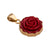 Alchemia 25mm Red Resin Rose Pendant | Charles Albert Jewelry