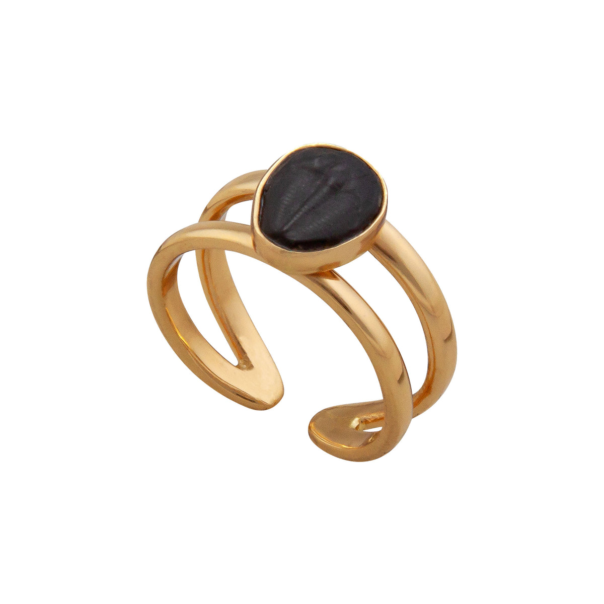 Alchemia Baby Trilobite Cuff Ring | Charles Albert Jewelry