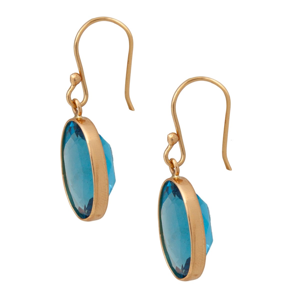 Alchemia Blue Topaz Drop Earrings | Charles Albert Jewelry