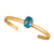 Alchemia Blue Topaz Mini Cuff | Charles Albert Jewelry