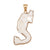 Alchemia Bone Mermaid Pendant | Charles Albert Jewelry