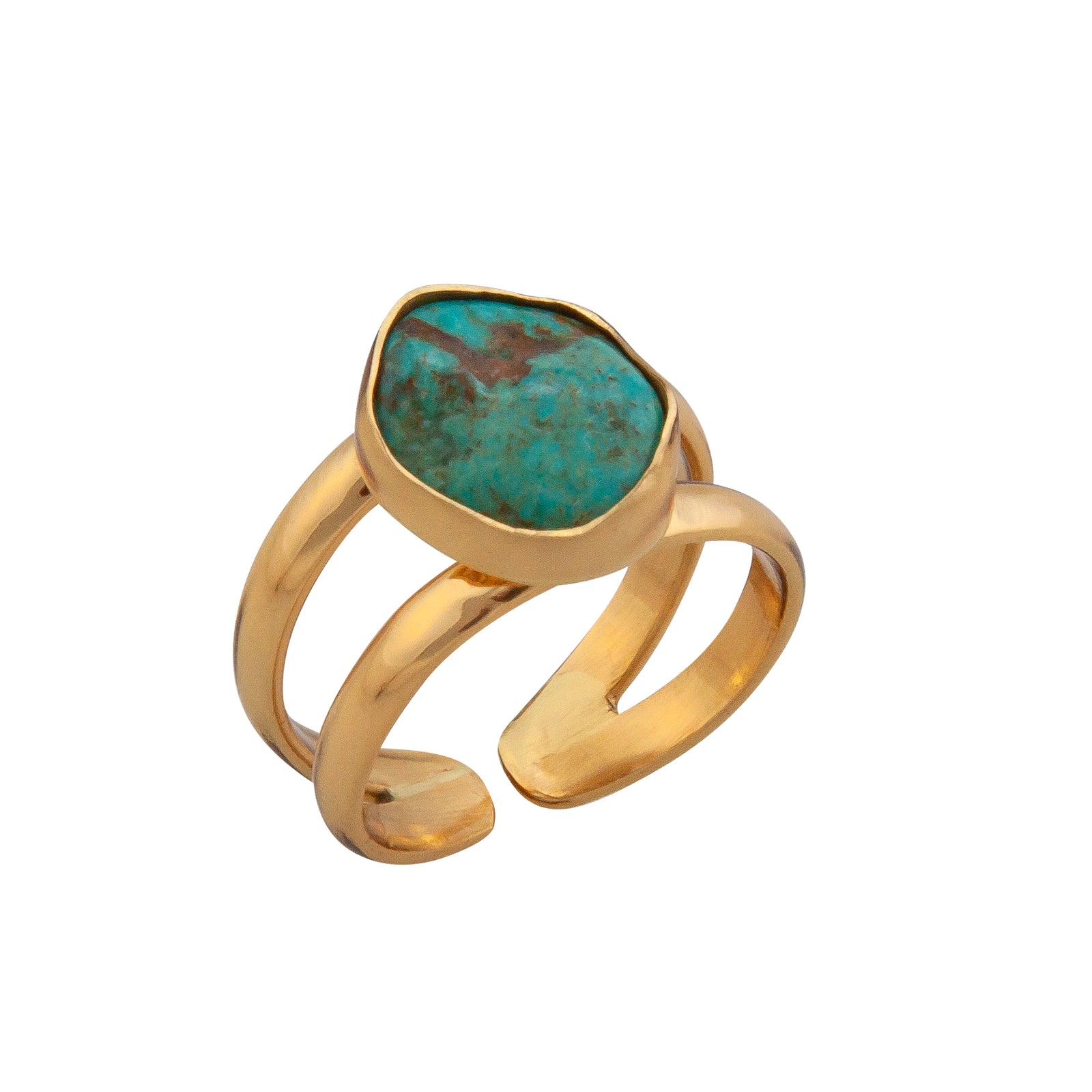 Alchemia Campo Frio Double Band Adjustable Ring | Charles Albert Jewelry