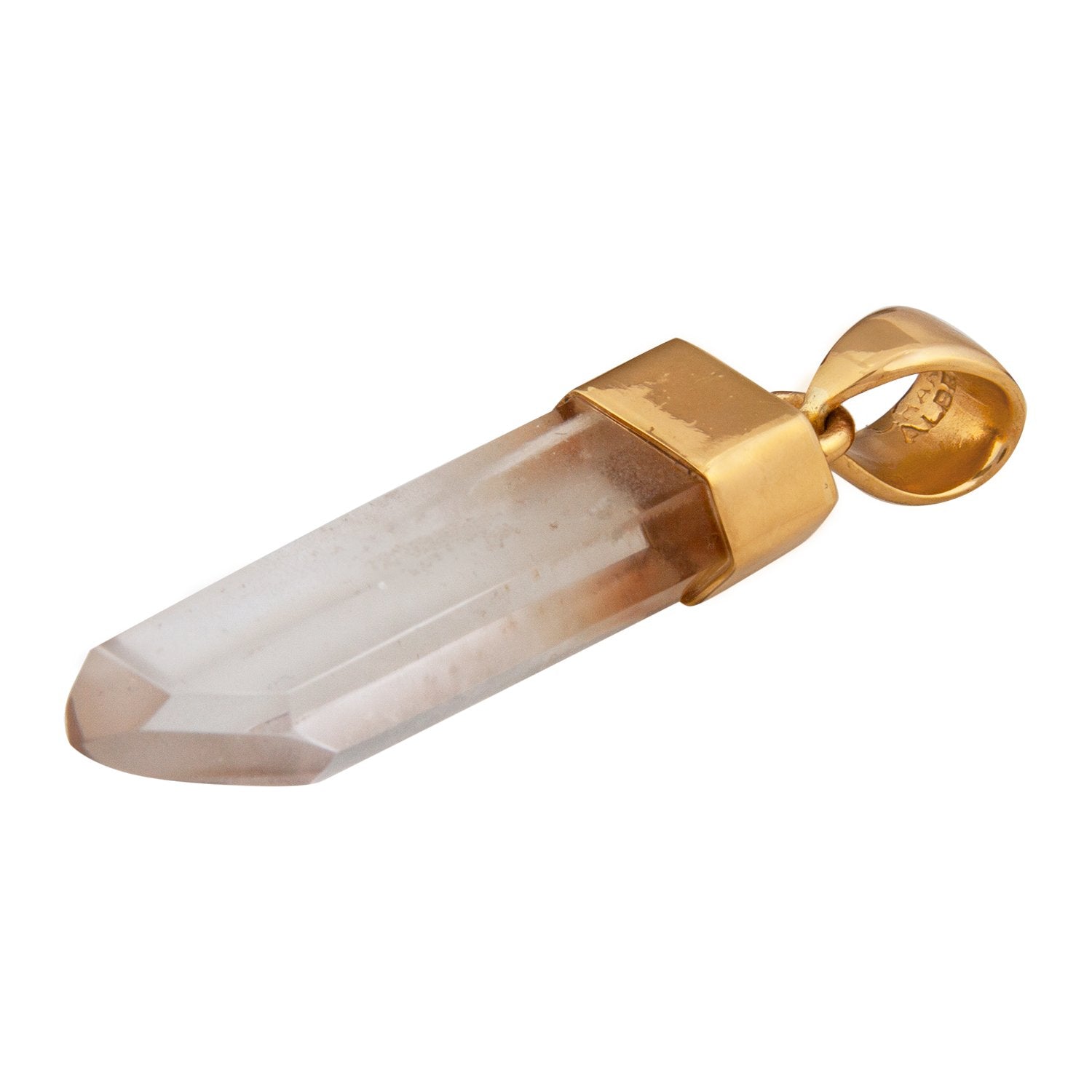 Alchemia Clear Quartz Point Pendant | Charles Albert Jewelry