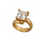 Alchemia Clear Quartz Square Prong Set Ring | Charles Albert Jewelry