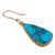 Alchemia Copper Infused Turquoise Drop Earrings | Charles Albert Jewelry