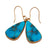 Alchemia Copper Infused Turquoise Drop Earrings | Charles Albert Jewelry