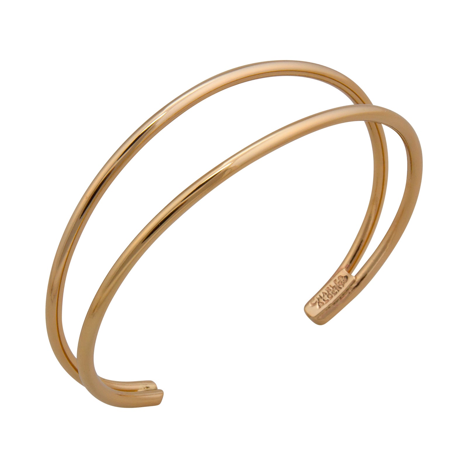 Alchemia Double Band Adjustable Cuff | Charles Albert Jewelry