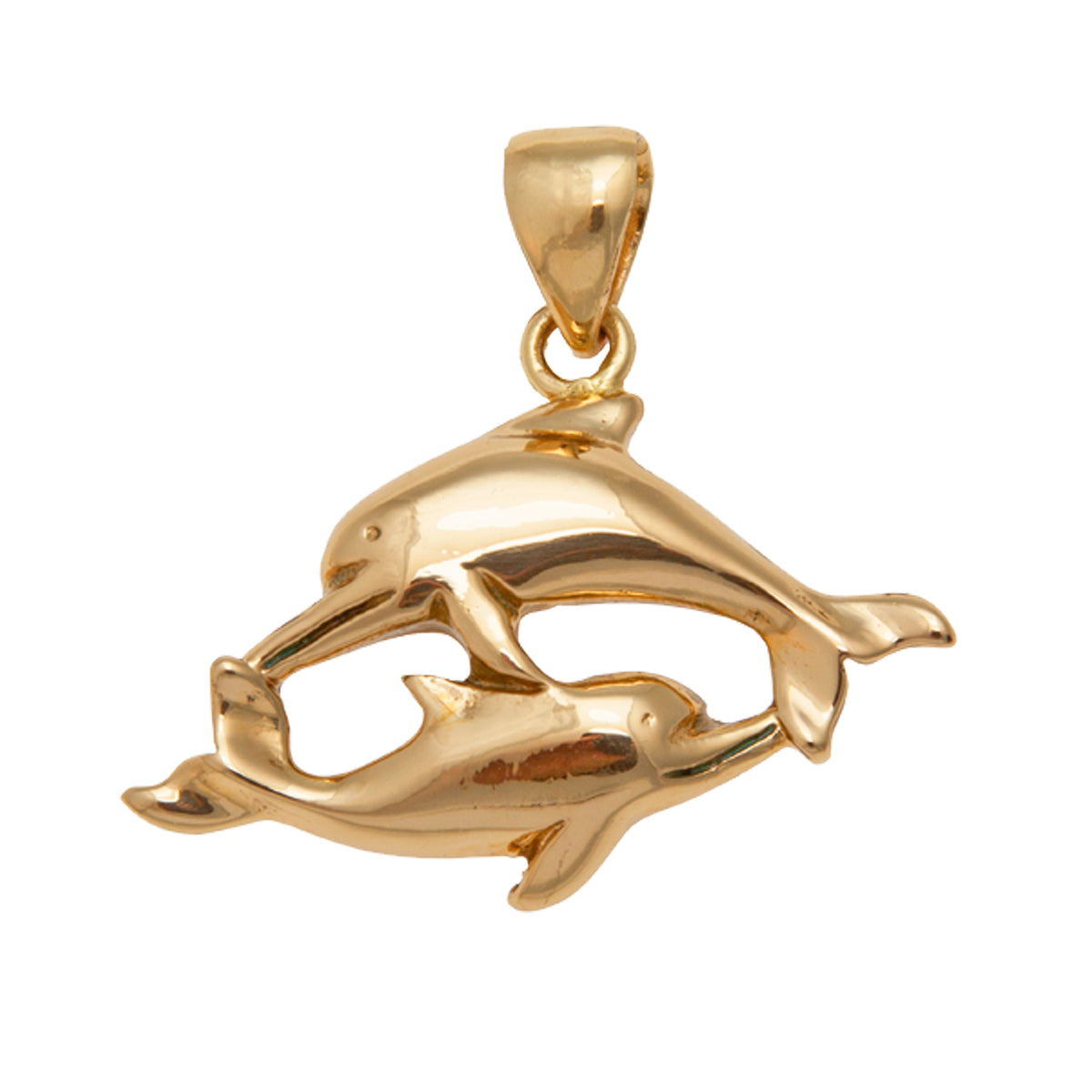 Alchemia Double Dolphin Pendant | Charles Albert Jewelry