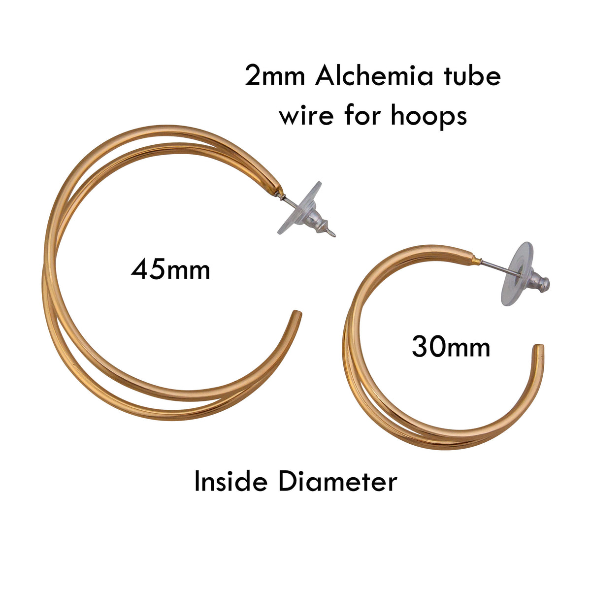 Alchemia Double Hoop Earrings | Charles Albert Jewelry