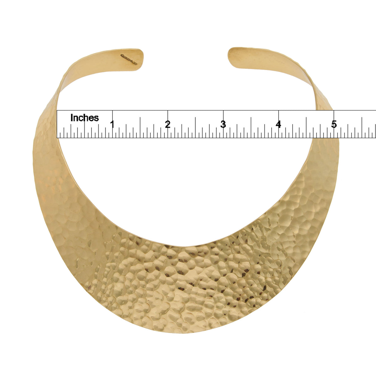 Alchemia Hammered Wide Collar | Charles Albert Jewelry