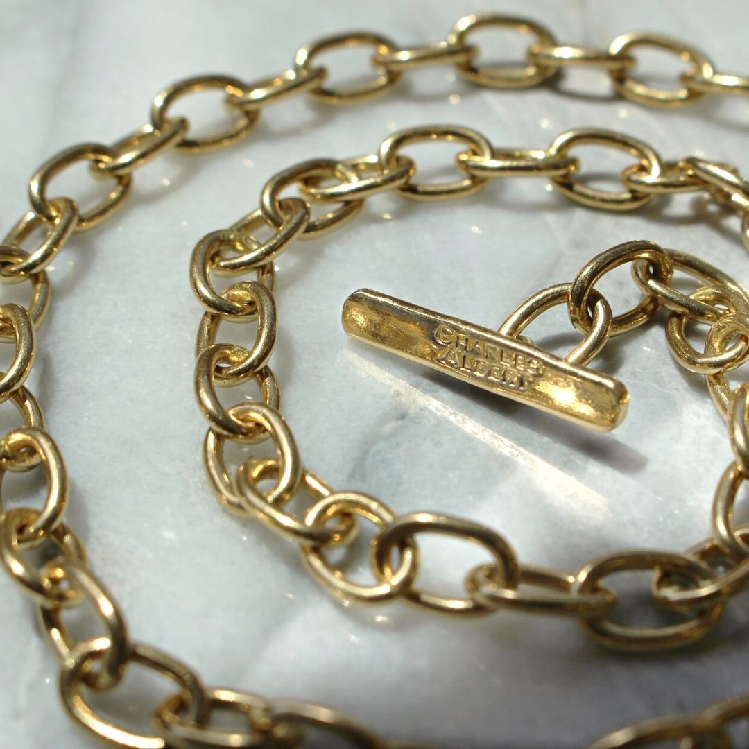 Alchemia Handcrafted Chain - Close Up | Charles Albert Jewelry