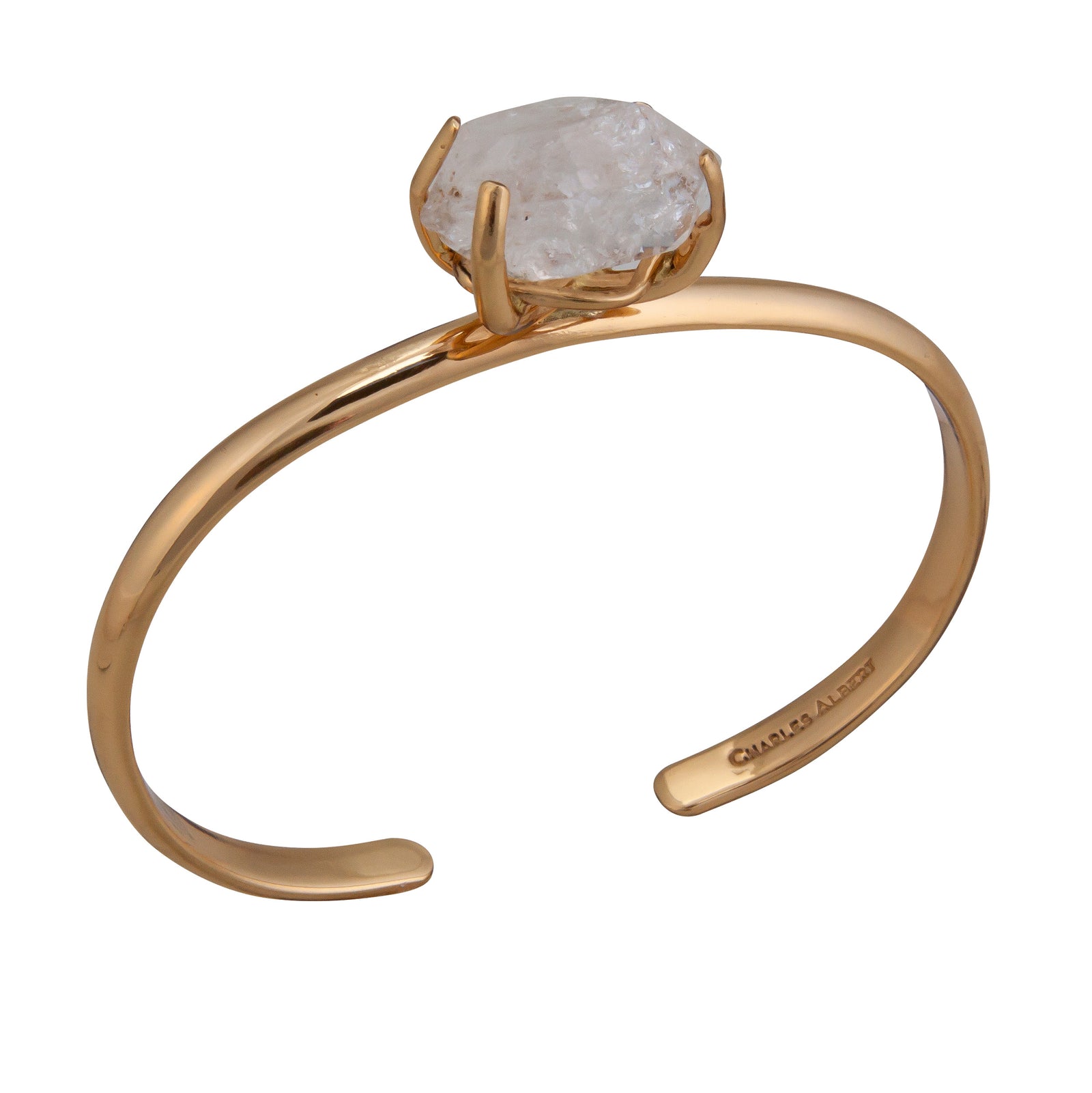 Alchemia Herkimer Diamond Mini Cuff | Charles Albert Jewelry