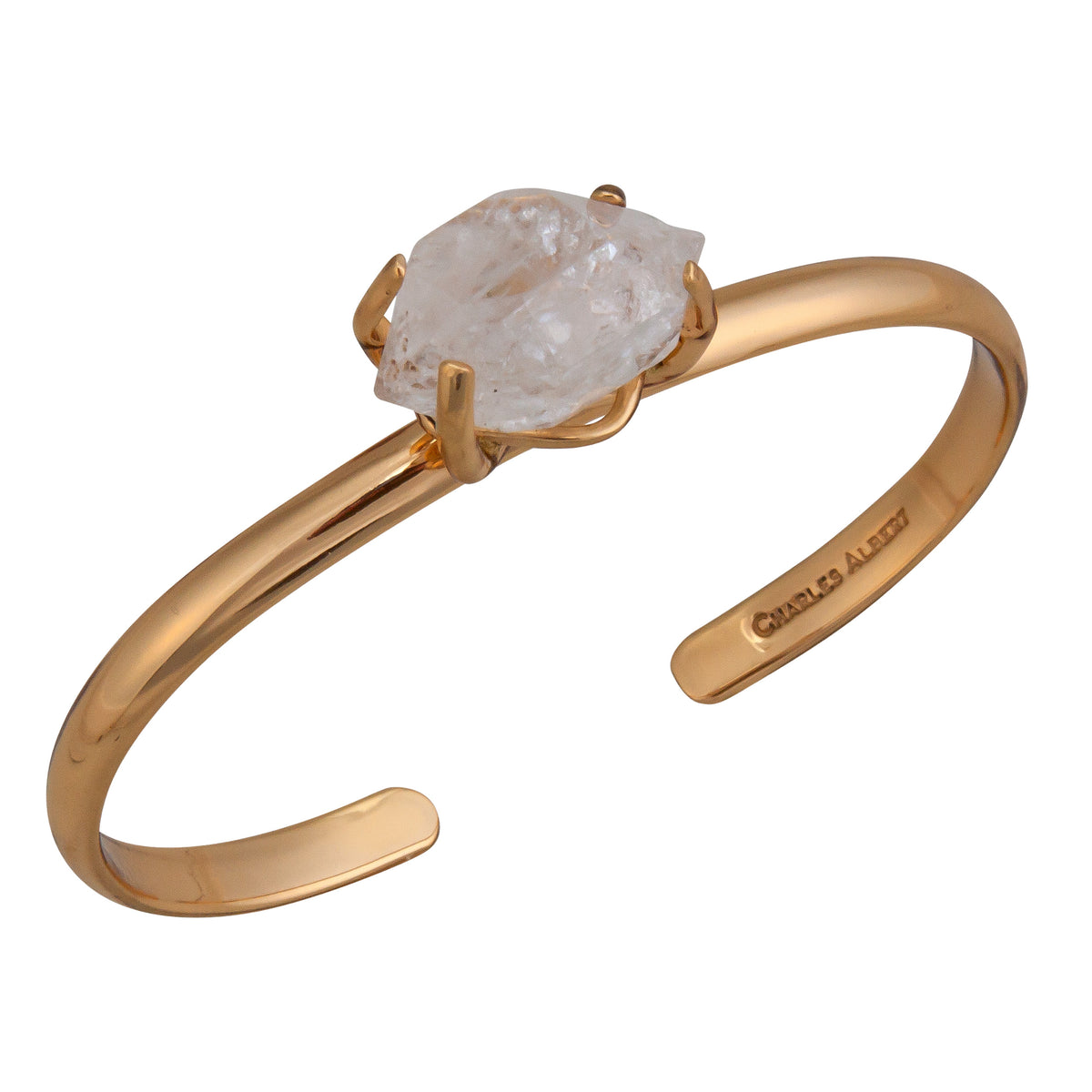 Alchemia Herkimer Diamond Mini Cuff | Charles Albert Jewelry