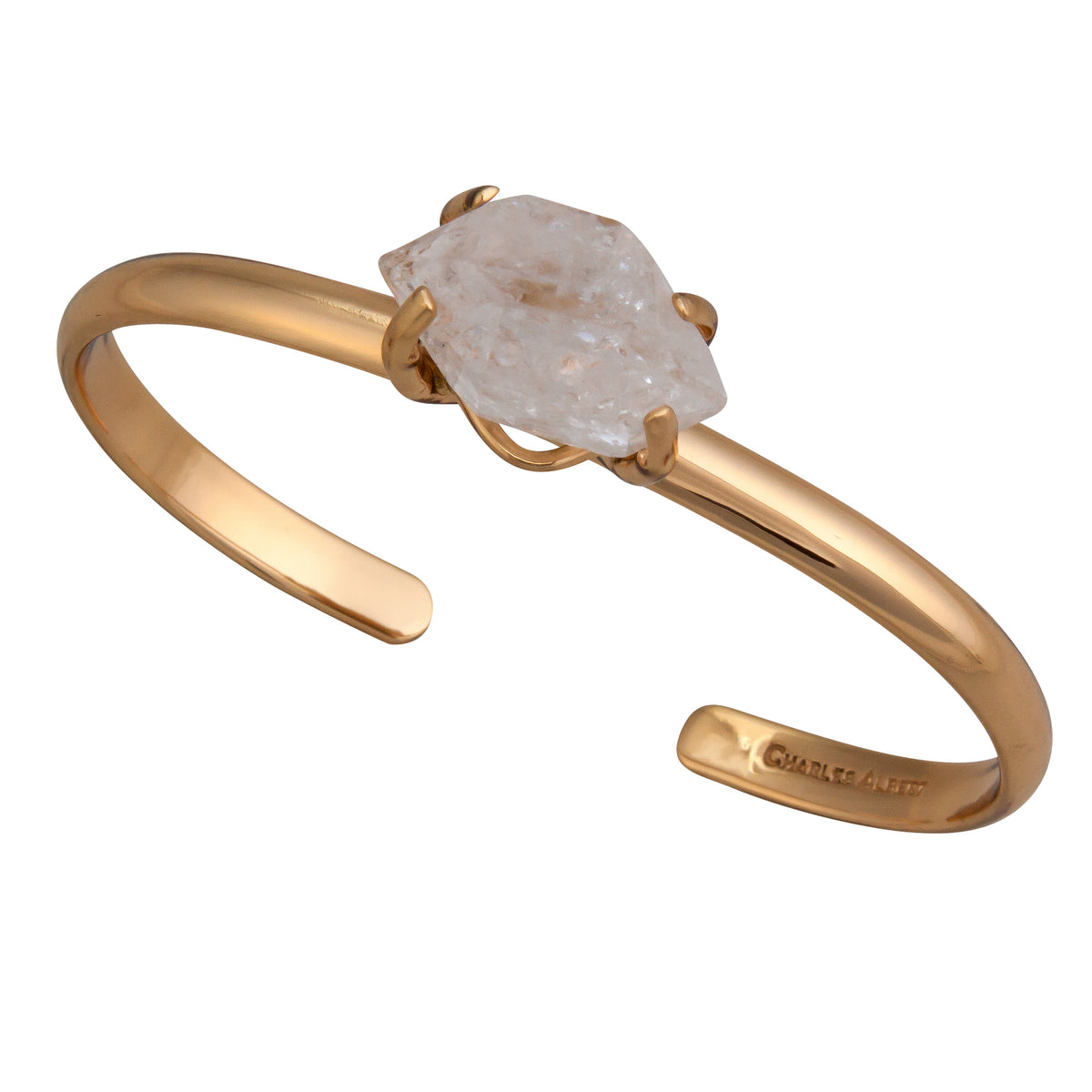 Alchemia Herkimer Diamond Mini Cuff | Charles Albert Jewelry