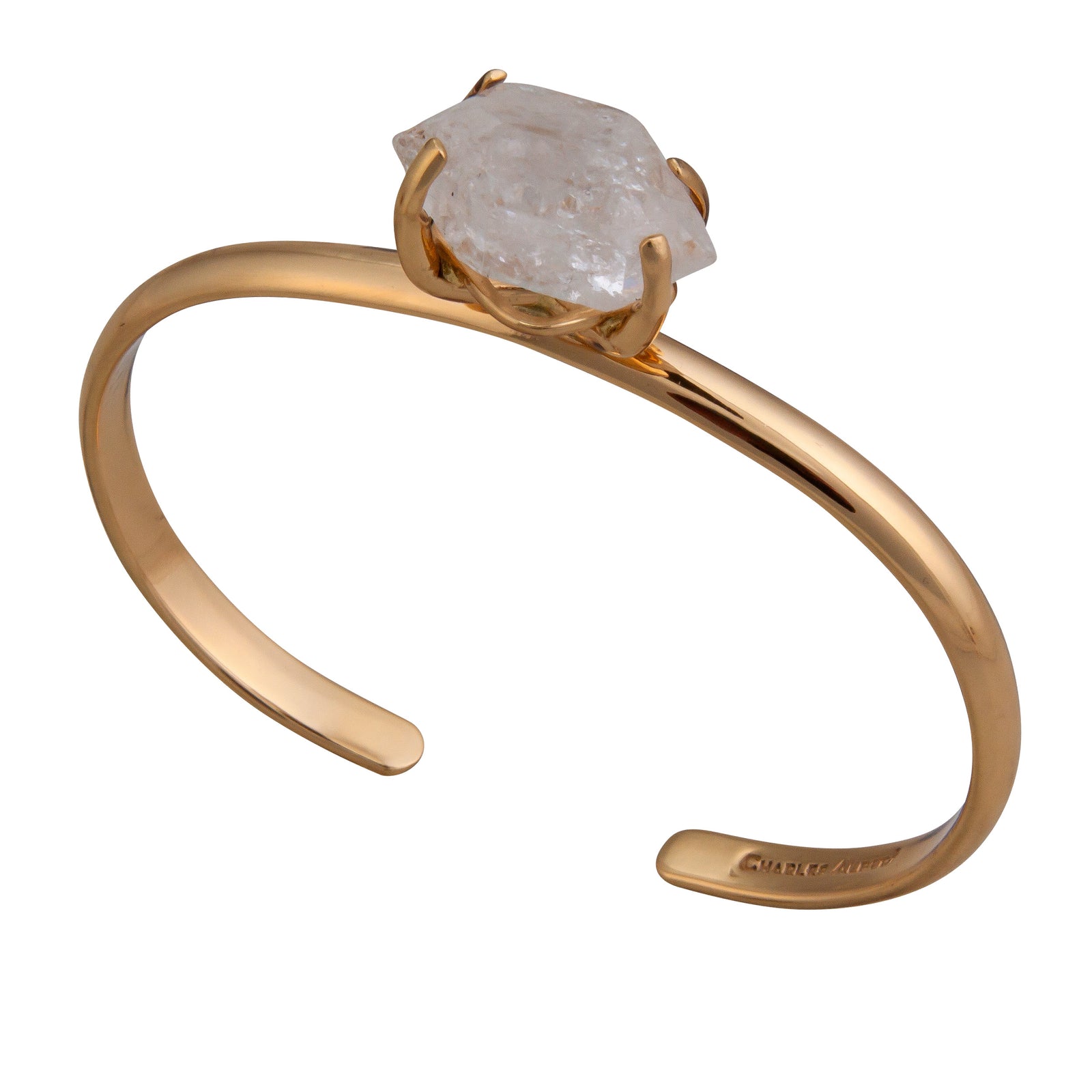 Alchemia Herkimer Diamond Mini Cuff | Charles Albert Jewelry