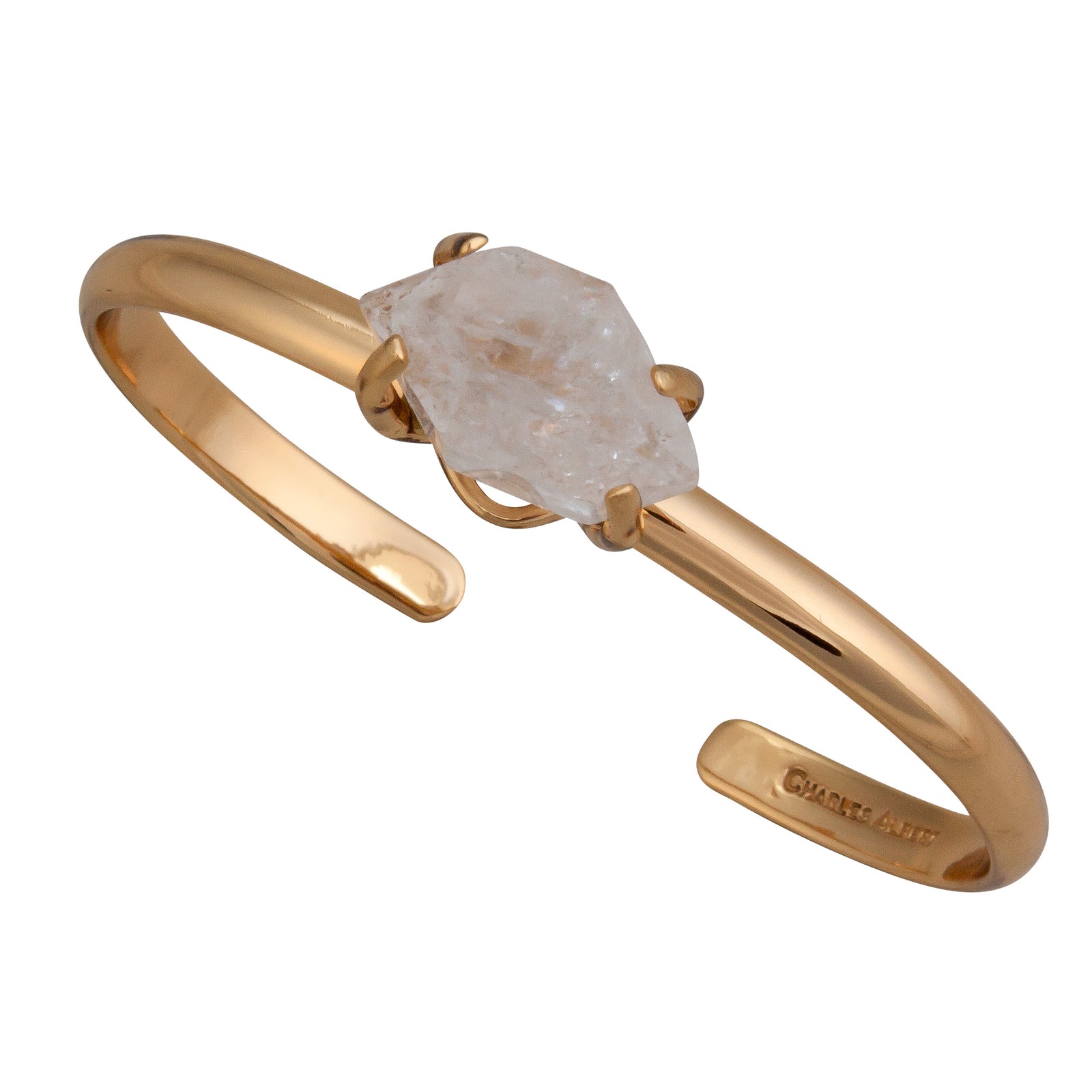 Alchemia Herkimer Diamond Mini Cuff | Charles Albert Jewelry