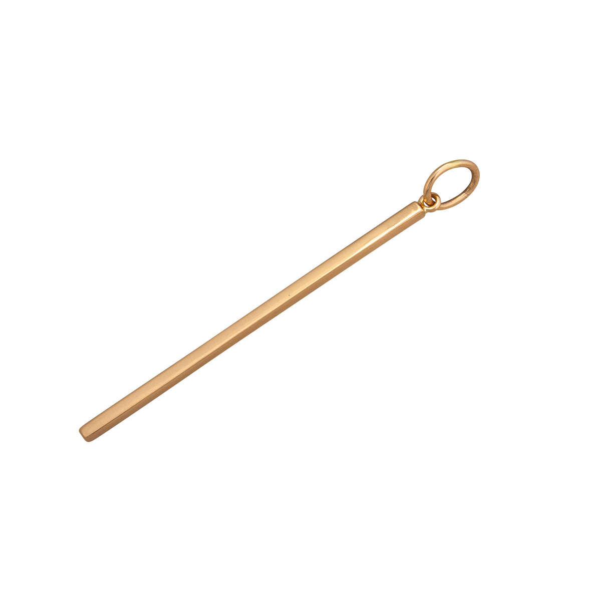 Alchemia High Polish Stick Pendant | Charles Albert Jewelry