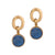 Alchemia Kyanite Circle Post Earrings | Charles Albert Jewelry