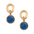 Alchemia Kyanite Circle Post Earrings | Charles Albert Jewelry