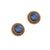 Alchemia Kyanite Post Earrings with Rope Detail | Charles Albert Jewelry