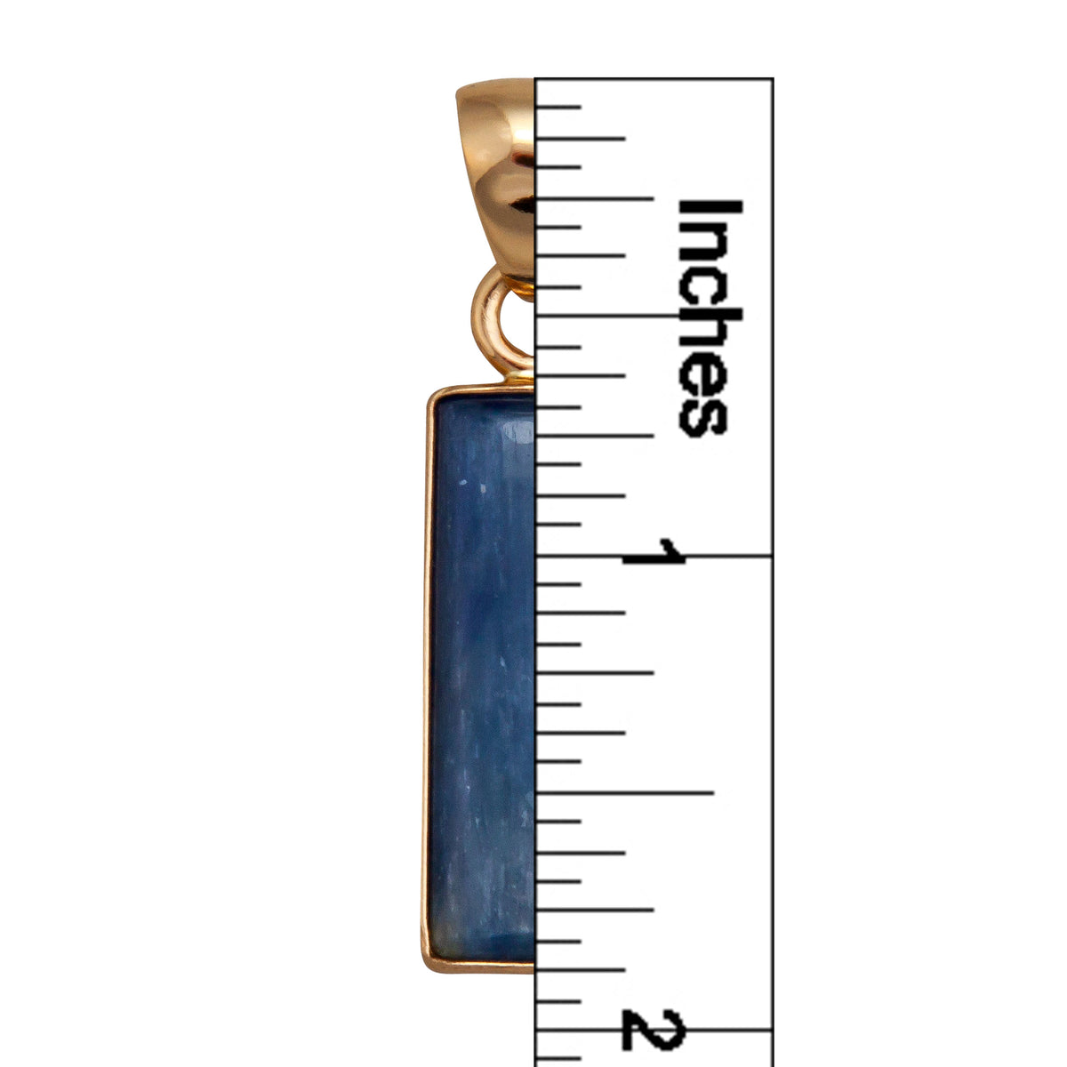 Alchemia Kyanite Rectangle Pendant | Charles Albert Jewelry