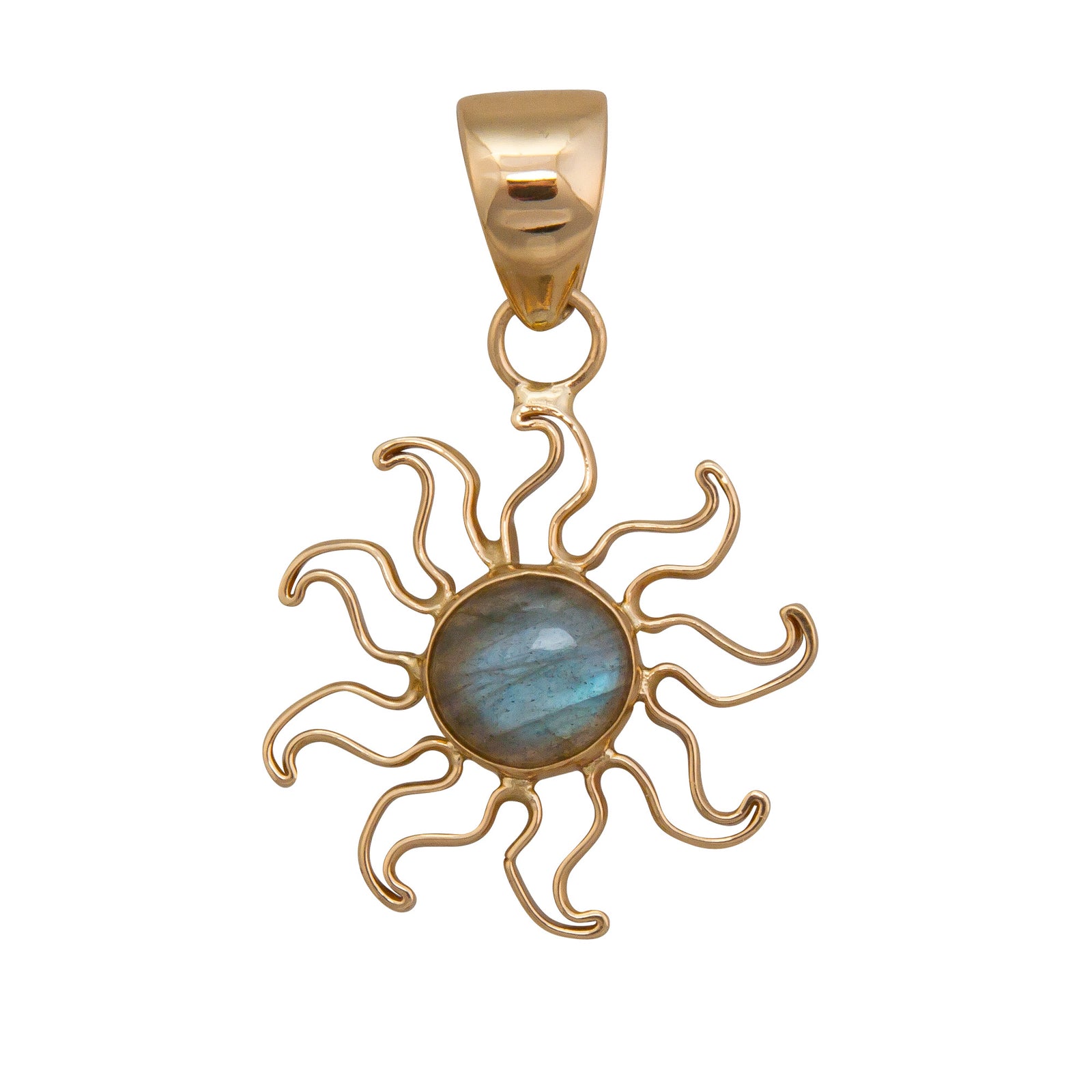 Alchemia Labradorite Sun Pendant | Charles Albert Jewelry