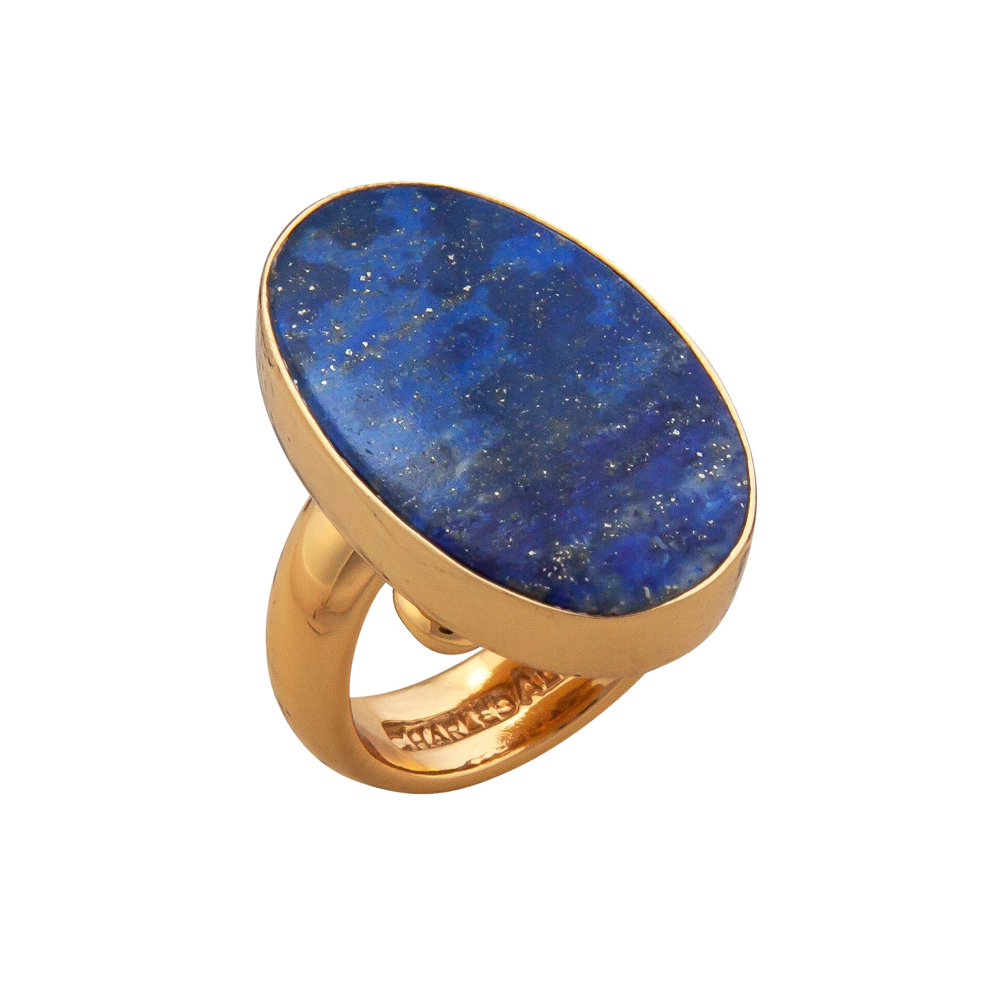 Alchemia Lapis Lazuli Oval Adjustable Ring | Charles Albert Jewelry