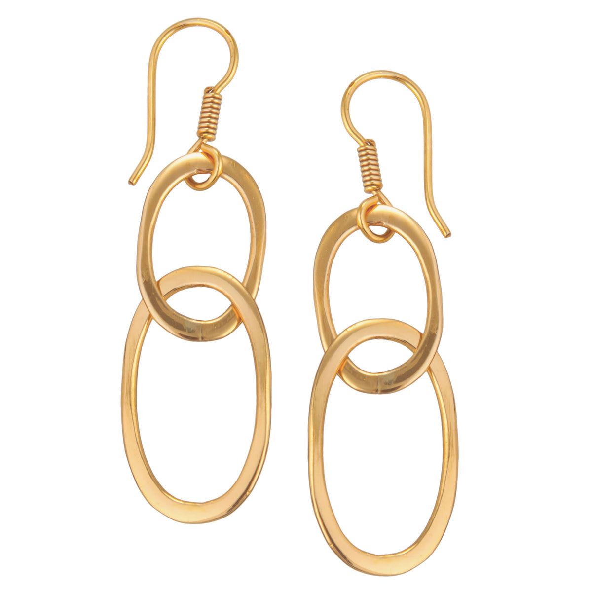 Alchemia Lightweight Chain Link Earrings | Charles Albert Jewelry