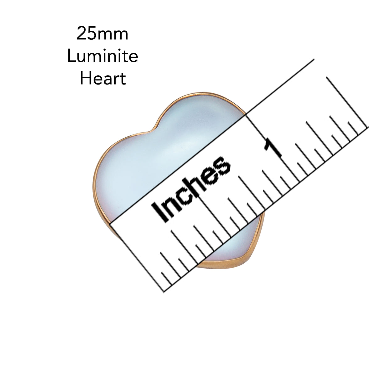 Alchemia Luminite Heart Adjustable Ring | Charles Albert Jewelry