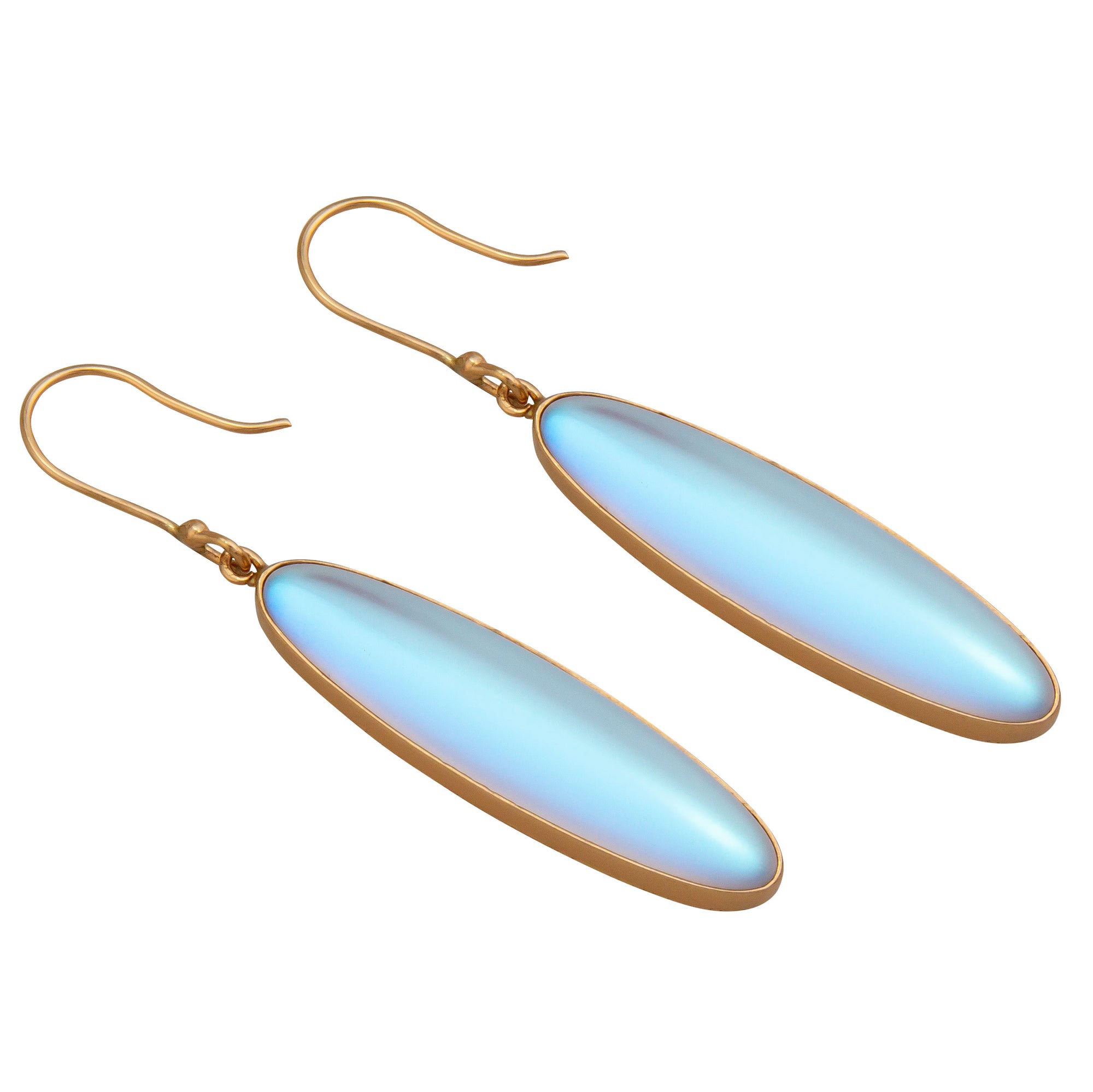 Alchemia Luminite Oval Drop Earrings | Charles Albert Jewelry