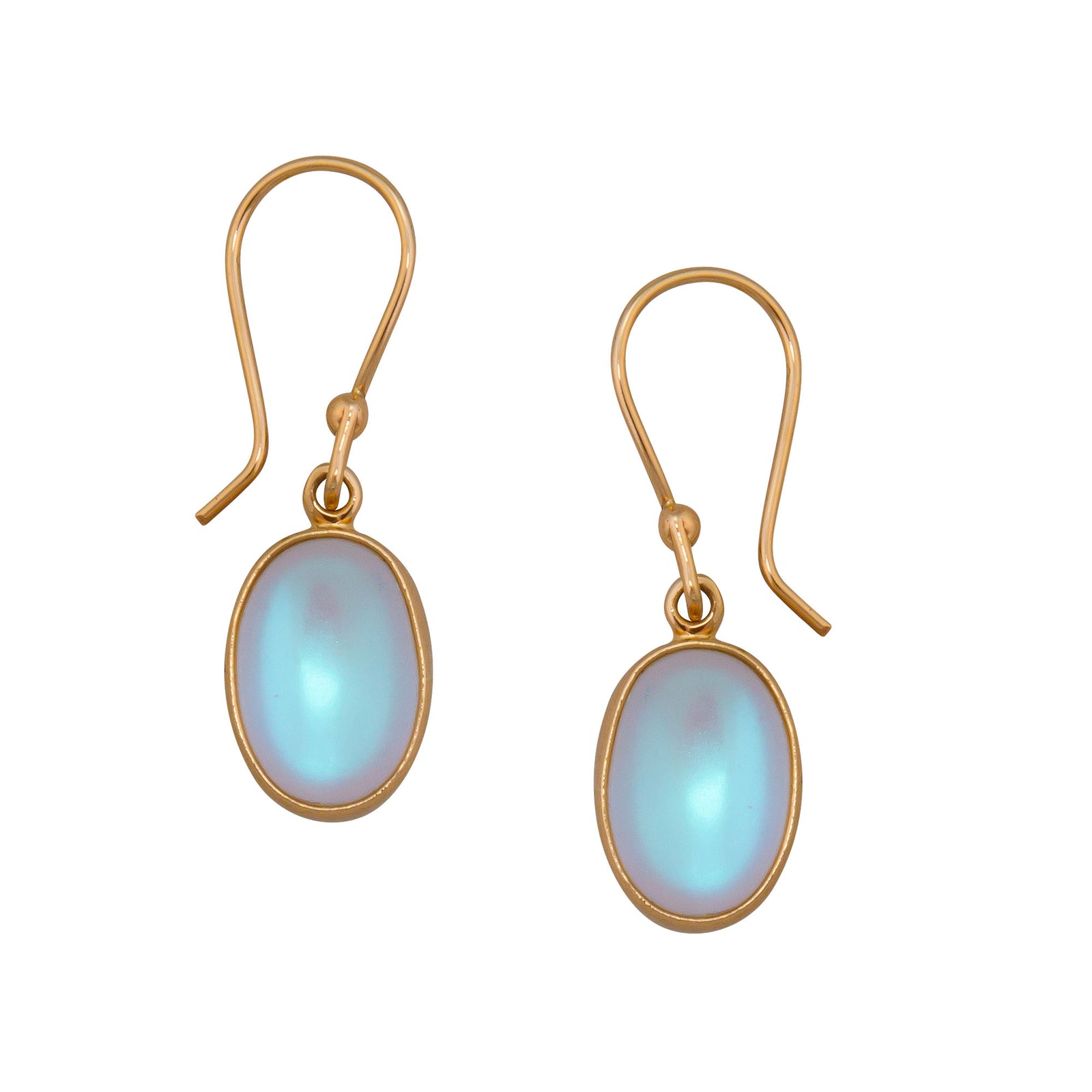 Alchemia Luminite Petite Oval Drop Earrings | Charles Albert Jewelry