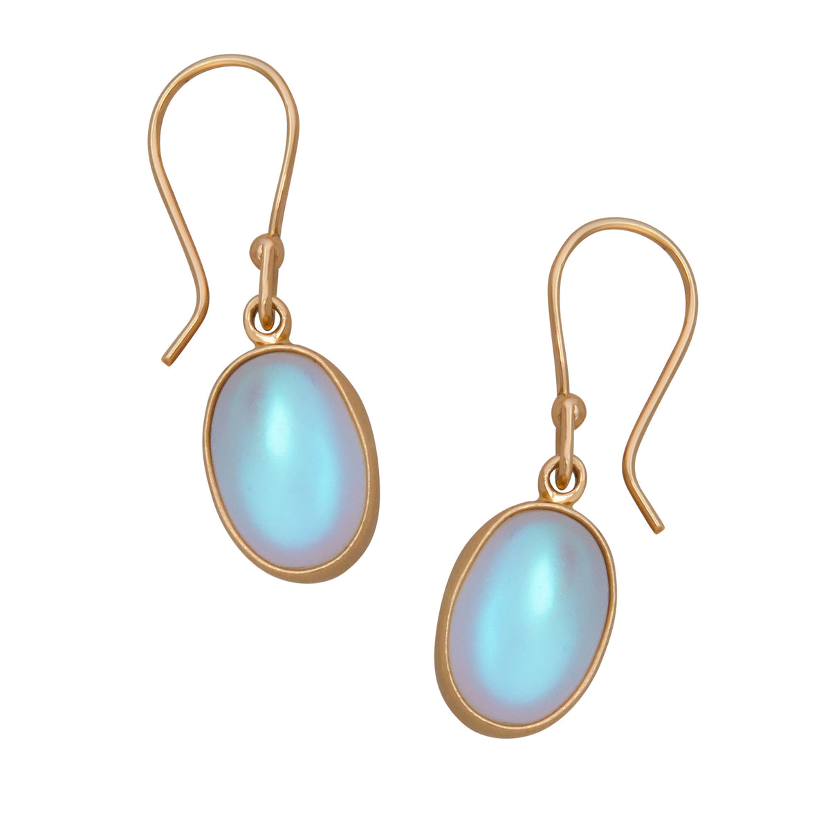 Alchemia Luminite Petite Oval Drop Earrings | Charles Albert Jewelry