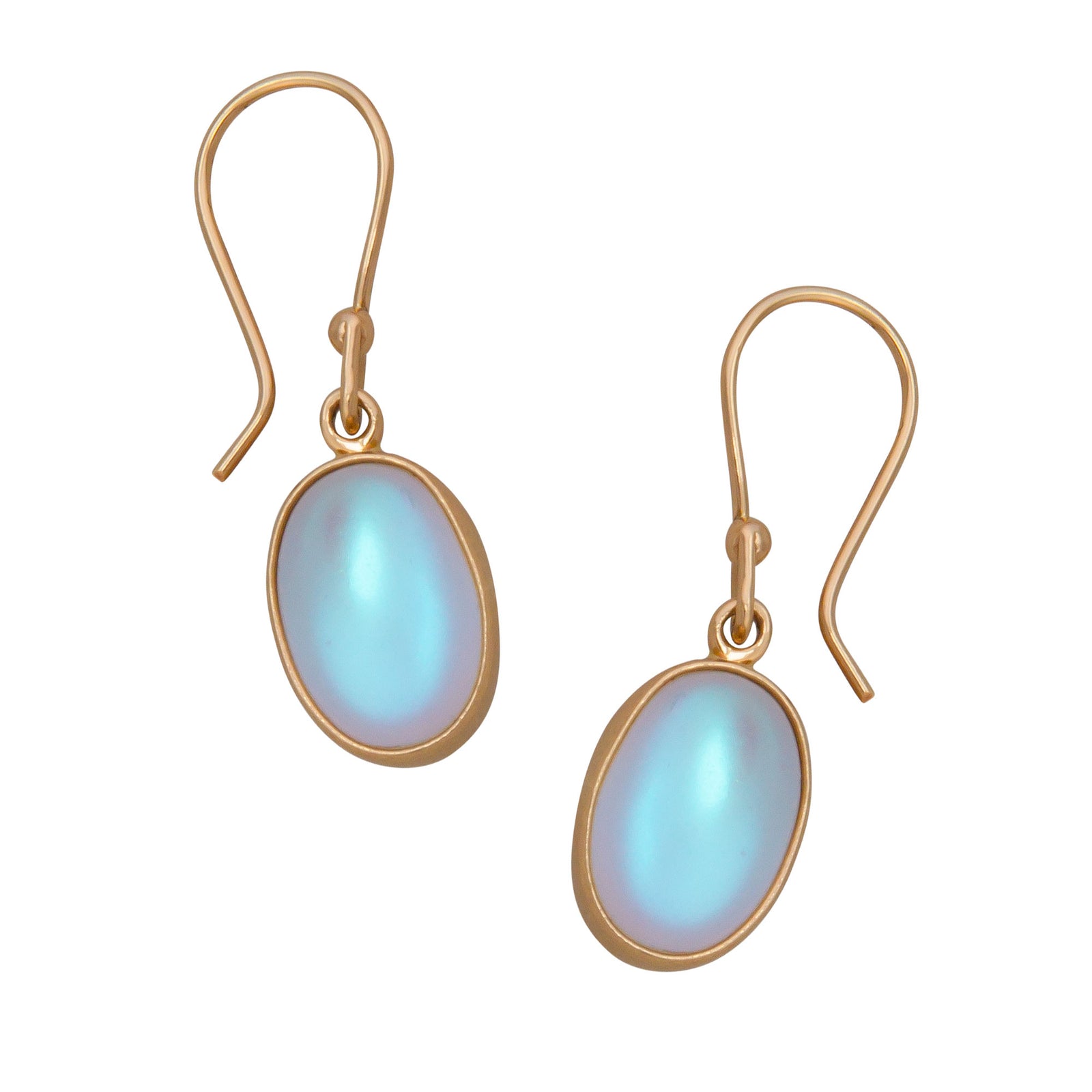 Alchemia Luminite Petite Oval Drop Earrings | Charles Albert Jewelry