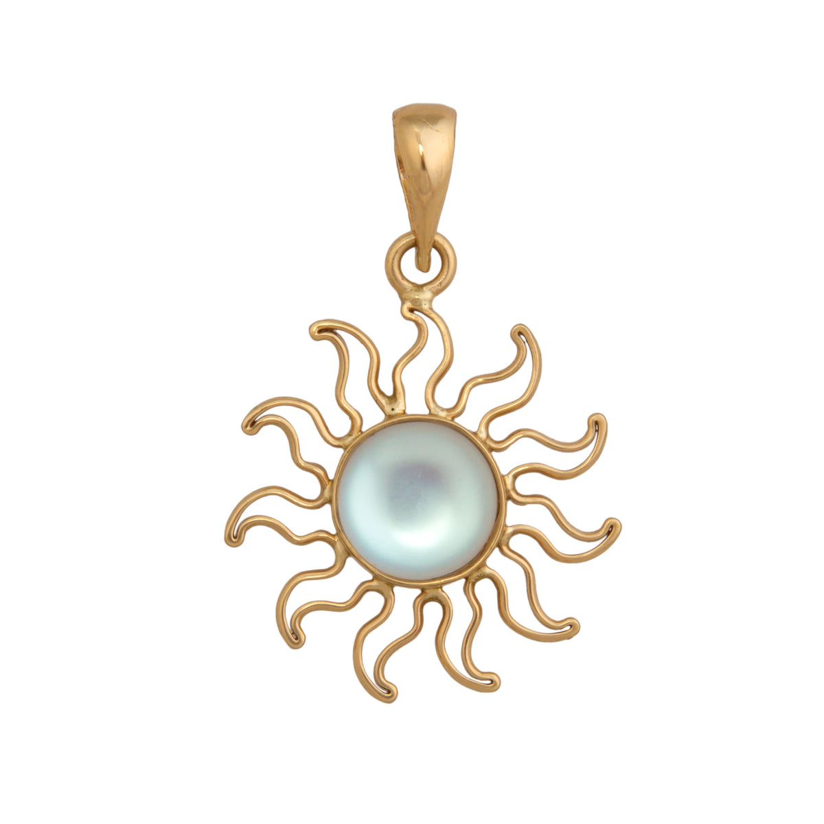 Alchemia Luminite Sun Pendant | Charles Albert Jewelry