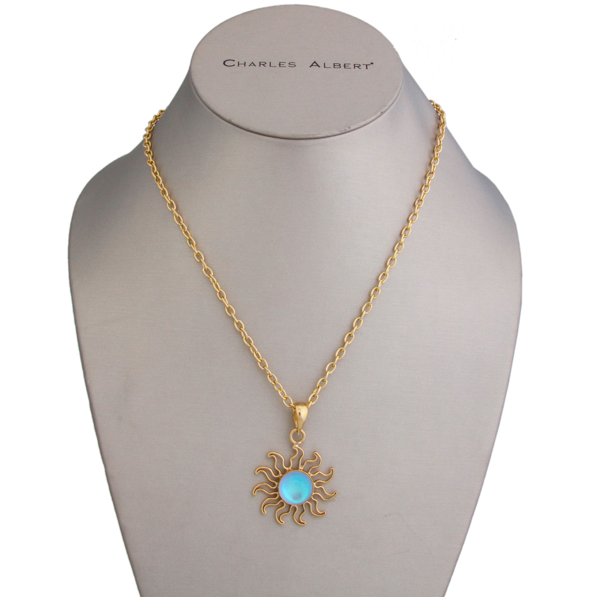 Alchemia Luminite Sun Pendant | Charles Albert Jewelry