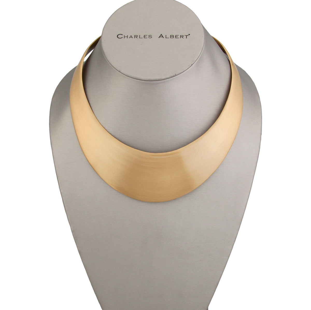 Alchemia Matte Wide Collar | Charles Albert Jewelry