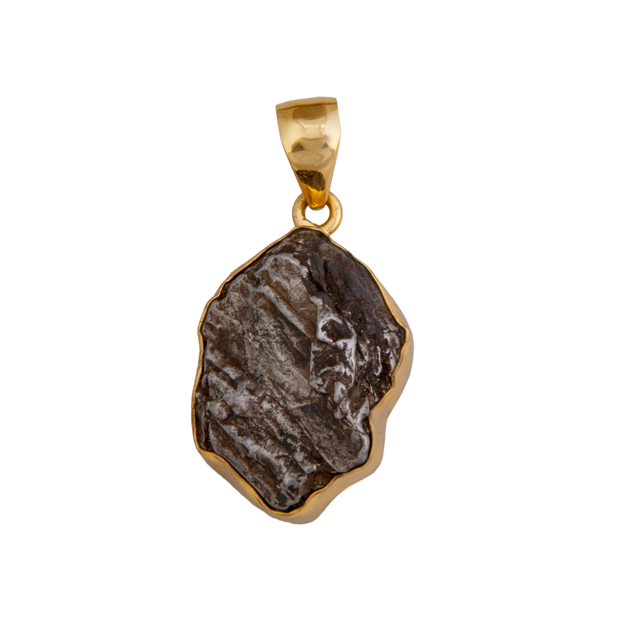 Alchemia Medium Meteorite Pendant | Charles Albert Jewelry