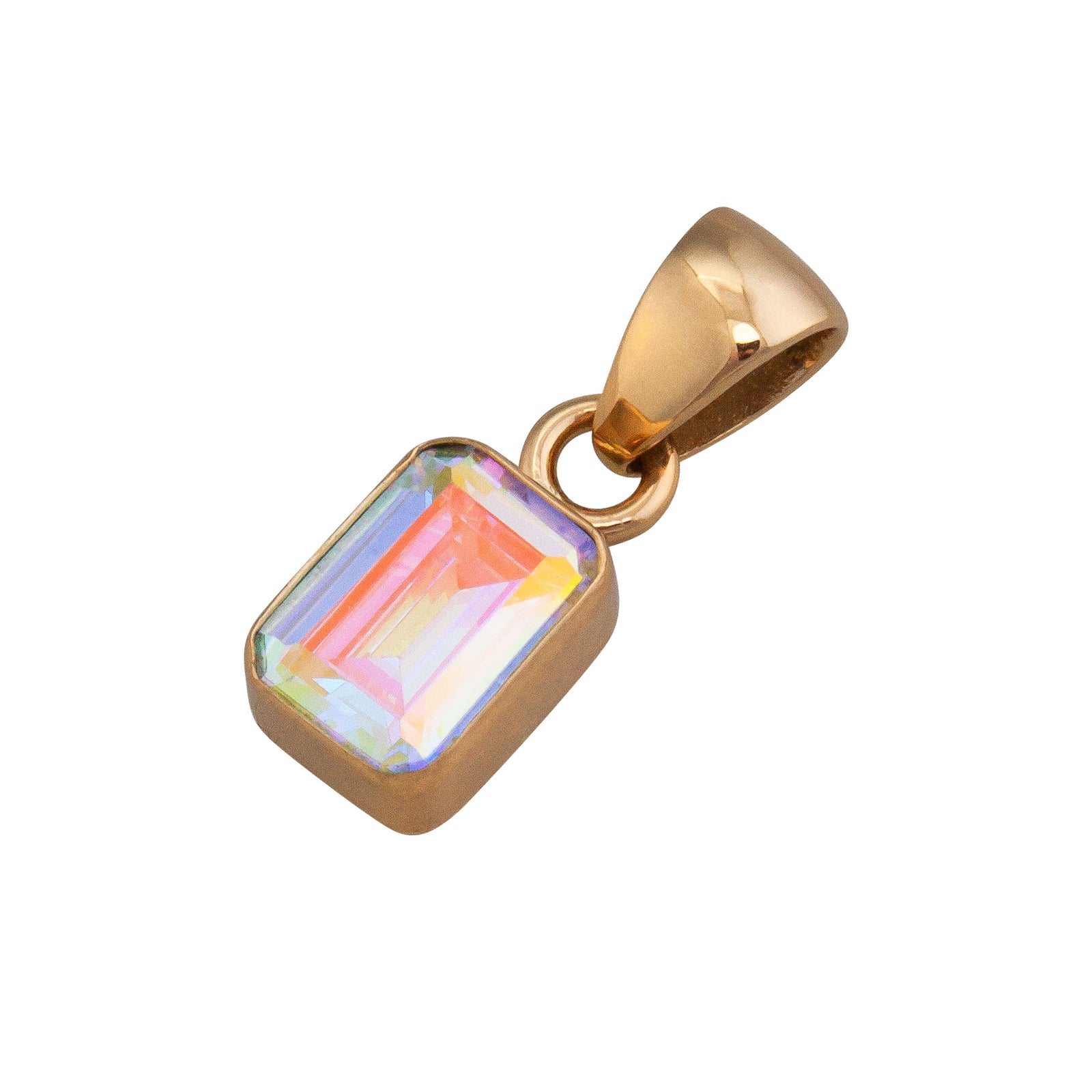 Alchemia Mercury Mist Rectangle Pendant | Charles Albert Jewelry