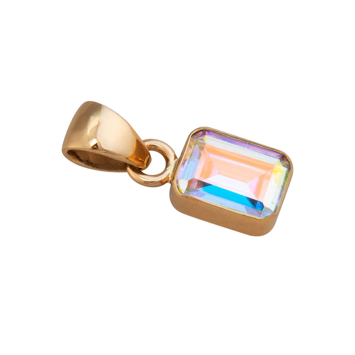 Alchemia Mercury Mist Rectangle Pendant | Charles Albert Jewelry