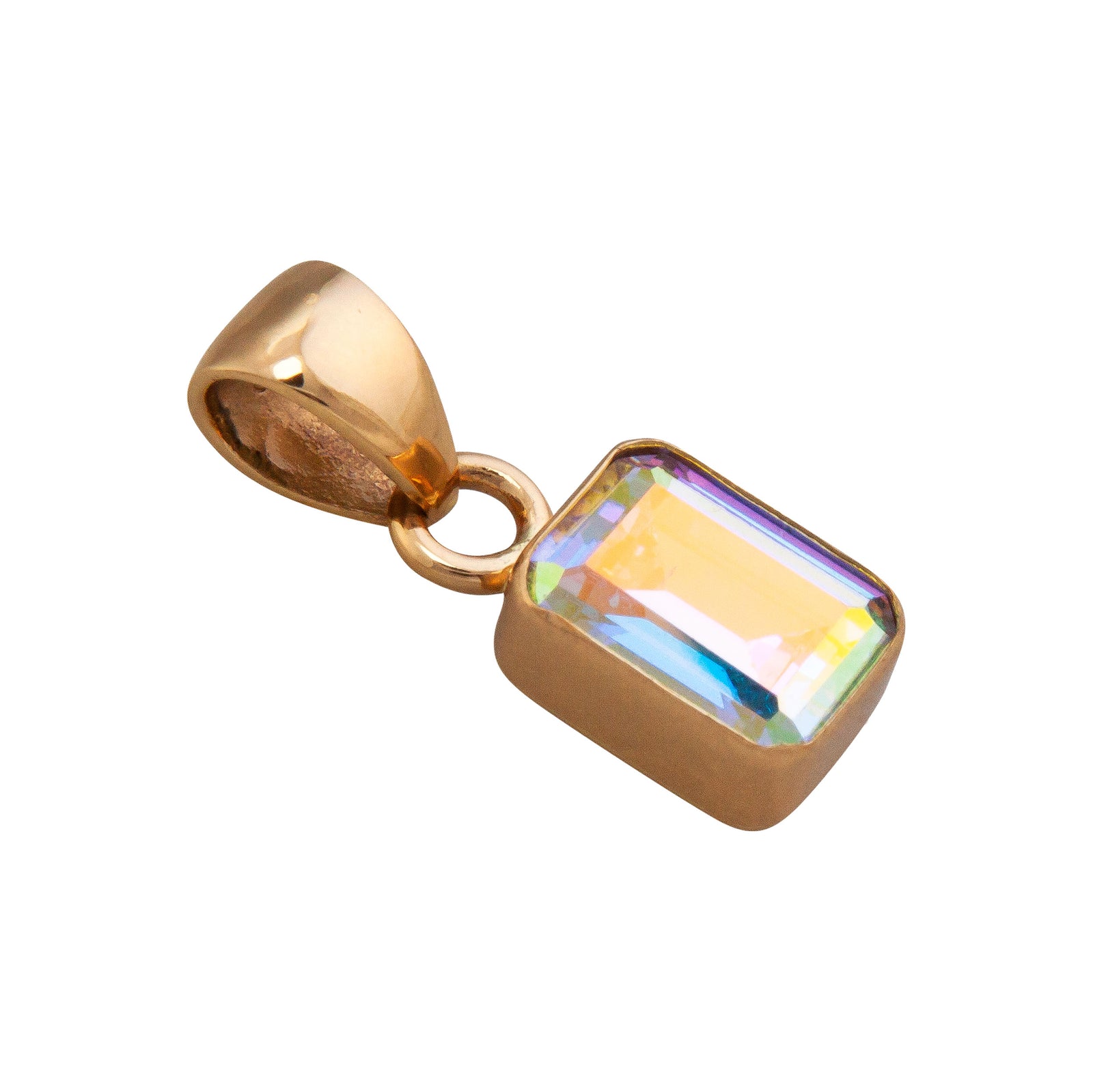 Alchemia Mercury Mist Rectangle Pendant | Charles Albert Jewelry